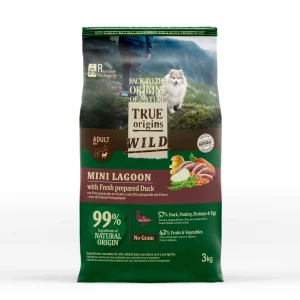True Origins Wild - Croquettes au Canard pour Chiens Adultes de Petite Taille - 3kg