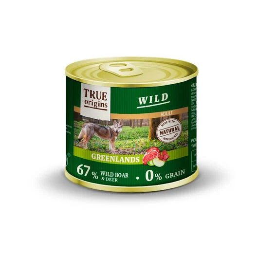 True Origins Wild - Pâtée au Sanglier pour Chiens Adultes - 200G