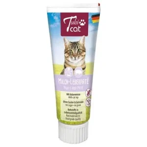 Tubicat Pâte lactée foie, herbe à chat