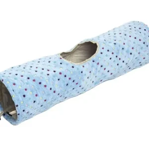 Tunnel mou pour chat (Beige) – Ferribiella J’ai plus de croquettes