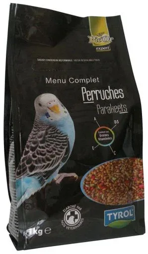 Tyrol Pic’Or Expert Menu Perruche 1Kg Tyrol – France