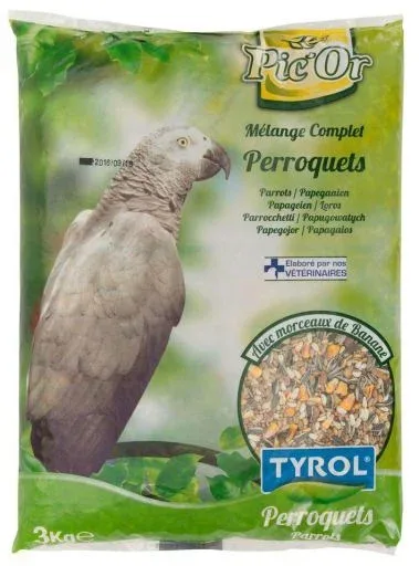 Tyrol Pic’Or Melange Perroquets 3 Kg Tyrol – France
