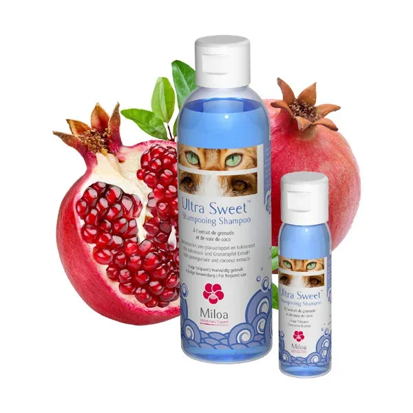 Ultra Sweet Shampooing, pour Chien et Chat – 8 x 30 ml