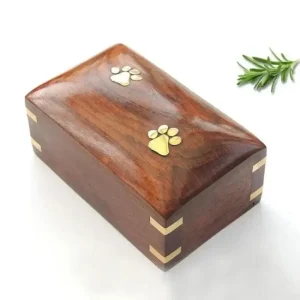 Urne en bois pour chien