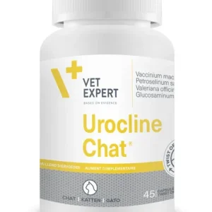 Urocline chat (45 capsules) – Vet Expert J’ai plus de croquettes