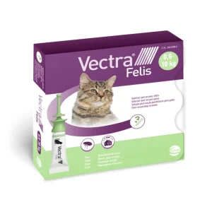 Vectra Felis Anti-Puces – Boîte de 3 pipettes
