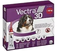 Vectra Pipettes Vermifuges 3D Pour Chiens De Plus De 40 Kg 3 Pipettes – Comparez les prix et achetez sur