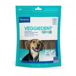Veggiedent Fresh – lamelles soins dentaires pour chien