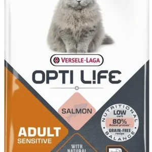Versele-Laga Opti Life Adult Sensitive croquettes pour chat saumon (1 kg) au meilleur prix sur fr