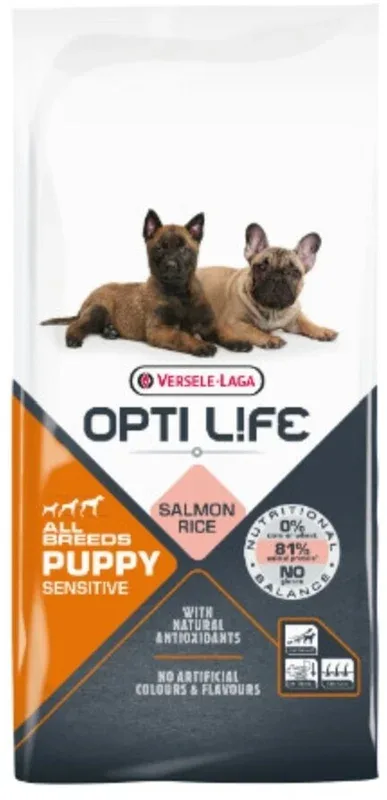 Versele-Laga Opti Life Puppy Sensitive croquettes pour chien saumon/riz Black Friday 2025 Comparez les prix sur fr