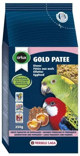Versele Laga Pâte Semi-Humide Gold Pâtee Perroquets et Inséparables – France