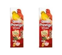 Versele-Laga Prestige Sticks Canaris Œuf & Thym Pack Double 2 x 60 g Snack pour canaris sans conservateurs, colorants ou arômes synthétiques – Comparez les prix et achetez sur