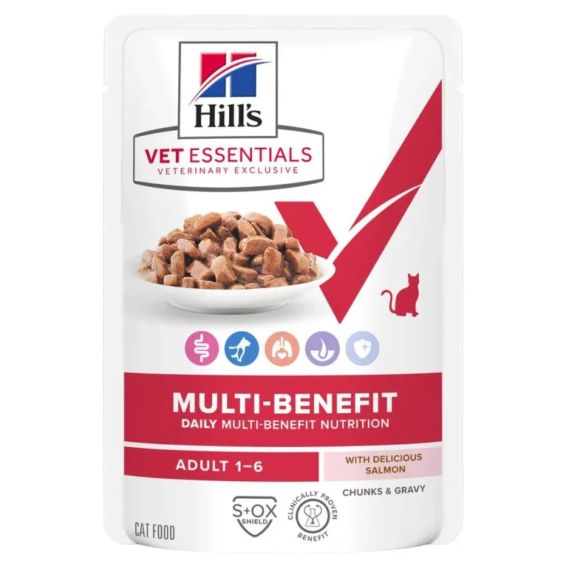 Vet Essentials Adult Sachet Repas Saumon Chat Chronovet