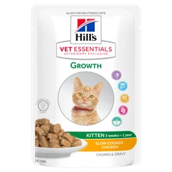 Vet Essentials Kitten Growth sachet repas pour chat poulet