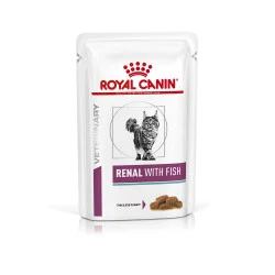 Veterinary Diet Cat Renal Poisson Sachet repas