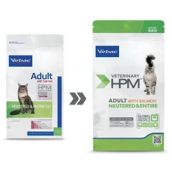 Veterinary HPM Adult with salmon Neutered & Entire Cat