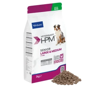 Veterinary HPM croquettes pour grand chien senior