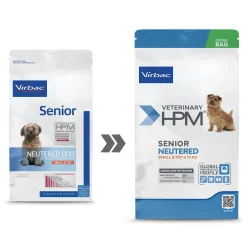 Veterinary HPM Senior Neutered Dog Small & Toy