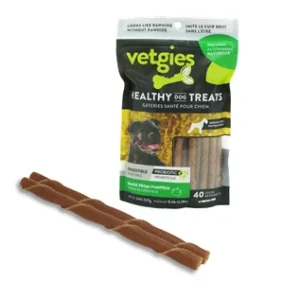 Vetgies twist, gâterie pour chien dentaire végétarien