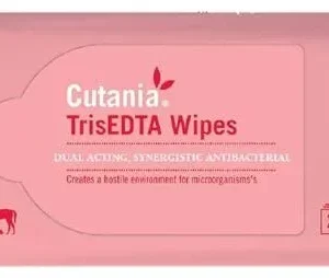 VetNova Cutania Dermatological Wipes Trisedta For Pets – France