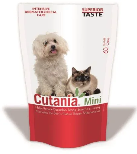 VetNova Cutania Mini 60 Chews – France