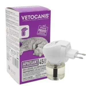 Vetocanis, Diffuseur Apaisant Chat + Recharge 48ml (45 jours)