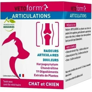 Vetoform Articulations chat et chien (100 g) au meilleur prix sur fr