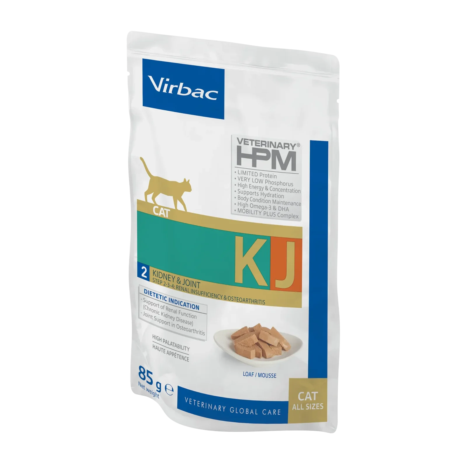 Virbac Veterinary HPM Diététique Kidney Joint mousse - pâtée chat