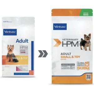 Virbac Veterinary HPM Physiologique Adult Small & Toy - croquettes chien