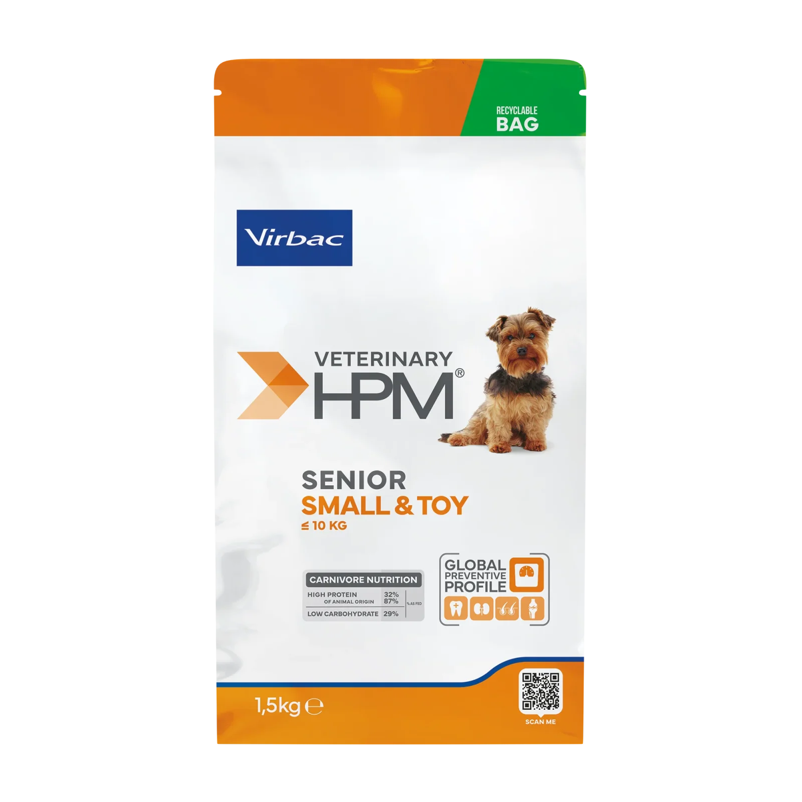 Virbac Veterinary HPM Physiologique Senior Small & Toy - croquettes chien - Image 2