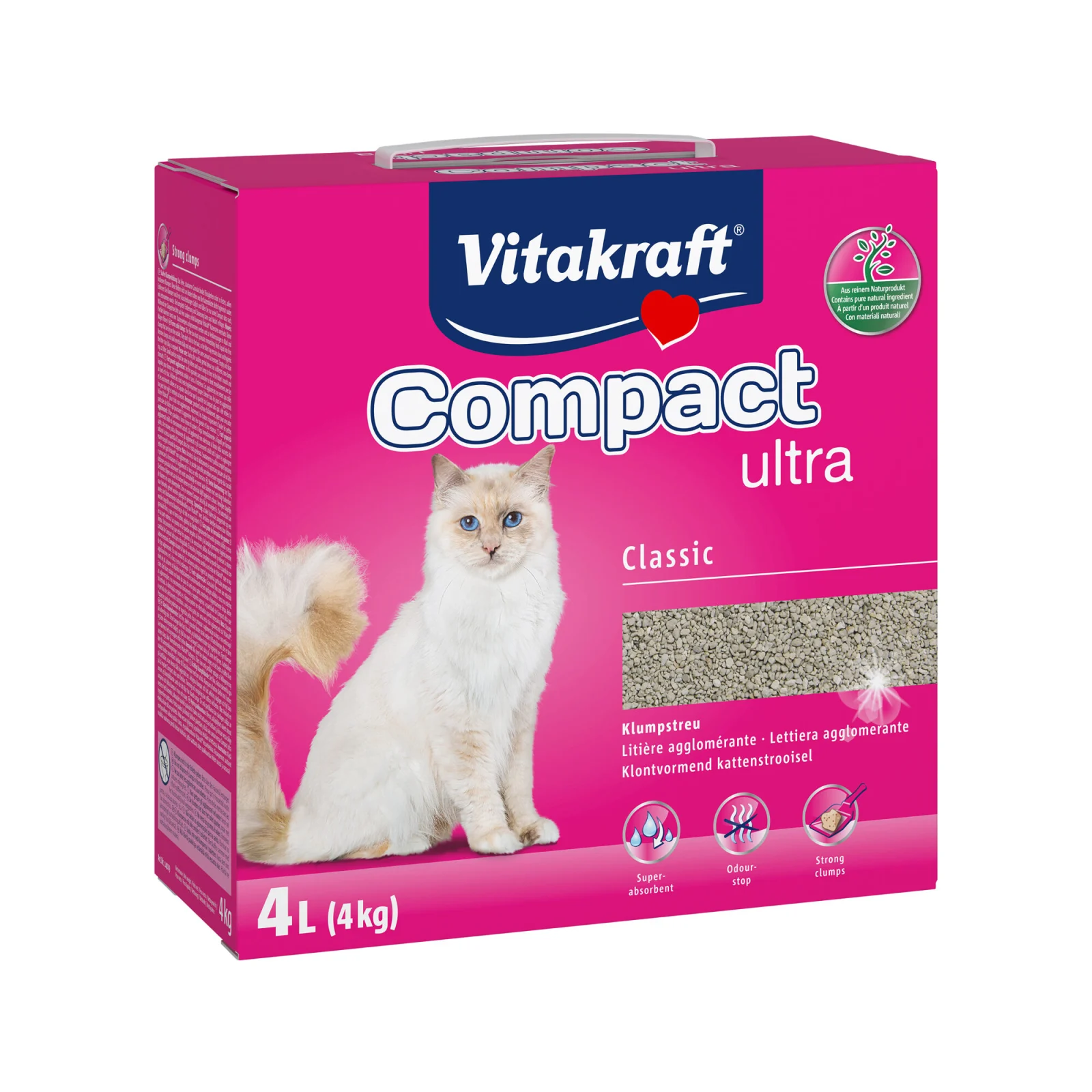 Vitakraft Compact Ultra Litière pour chat
