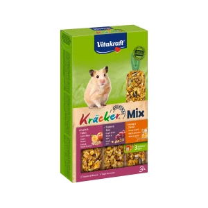 Vitakraft Kräcker Trio-Mix Hamster - Miel, Noix & Fruits
