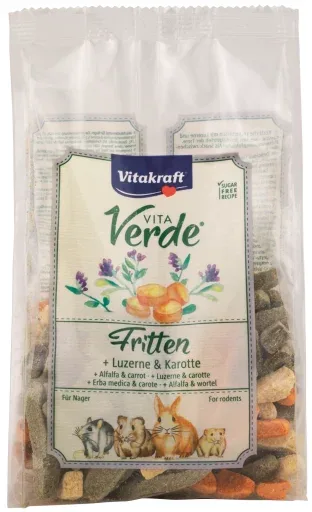Vitakraft Vert Quartiers de Luzerne et Carotte pour Rongeurs – France