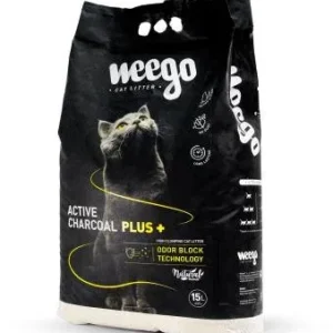 Weego Litière agglomérante au charbon actif Plus pour chats – France