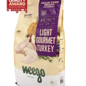 Weego1 Nourriture légère à la dinde pour chiens âgés – France