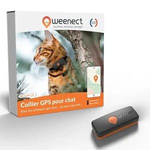 Weenect Cats 2, le collier GPS pour chat