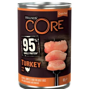 Wellness CORE - Repas Complet 95% de Dinde pour Chien - 400g