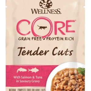 Wellness CORE - Repas Tenders Cuts au Thon pour Chat - 85g