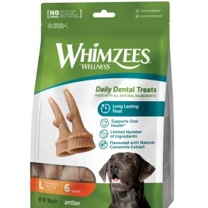 Whimzees - Sachet Antler - L 6 Pcs