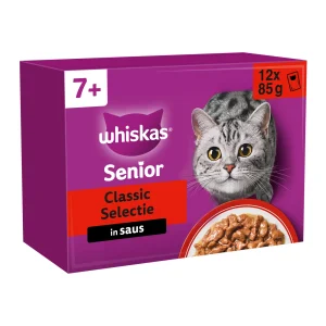 Whiskas 7+ Classic Selection en Sauce