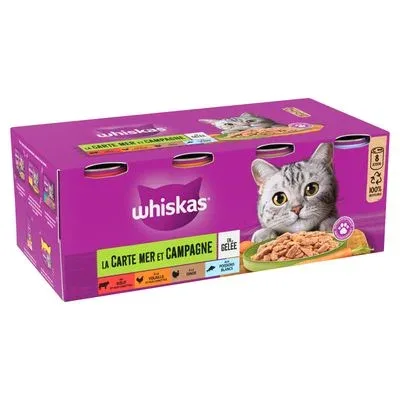 Whiskas La Carte 8 x 390 g