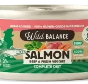 Wild Balance Menu Complet de Saumon et Veau pour les Chats – France