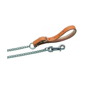 Wouapy Laisse Métal Naturel Courte – 40 cm
