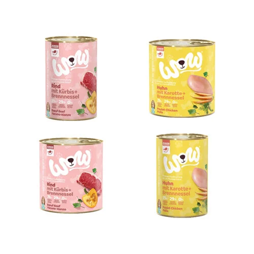 WOW! Nourriture pour chien Junior - en boîte