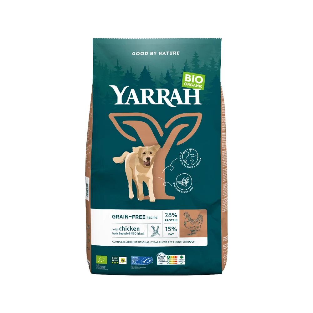 Yarrah - Aliment Sec Sans céréales Bio