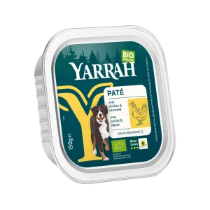 Yarrah - Pâtée en Barquette au Poulet pour Chien