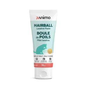 Zanimo – Boule de Poils – Pâte Laxative – Chat – Naturelle – 70g
