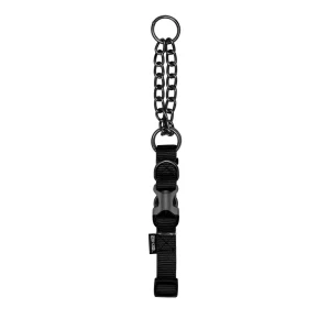 ZEUS Collier Martingale Nylon XL 1×22-27″ Noir