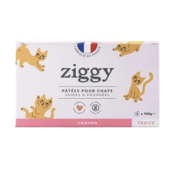 Ziggy Pâtée Chaton Sans Céréales Truite