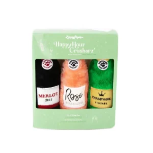 ZippyPaws Happy Hour Crusherz Le vin